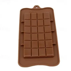 Silicone Chocolate Moulds 6 Pieces Silicone Moulds for Chocolate and Non-Stick Chocolate Molds Letters and Numbers for Making Chocolate Muffins Cakes 6 Shapes