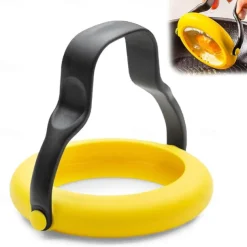 Silicone Egg Rings for Frying, Lightweight Silicone Egg Mold, Premium Fried Egg Rings for Nonstick Frying, Egg Rings for Egg Mcmuffins, for Breakfast Sandwich Fried Eggs, Perfectly Shaped Egg Cooker