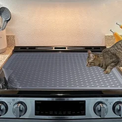 Silicone Stove Mat, Sink Mat Electric Stove Top Cover, Placemat, Electronic Stove Heat Insulation Mat, Drying Mat, Kitchen Items