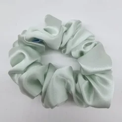 Silk Hair Scrunchies Ties for Frizz & Breakage Prevention, 100% Mulberry, No Damage, Elastic Ponytail Holders, 1Pc