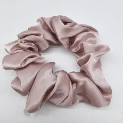 Silk Hair Scrunchies Ties for Frizz & Breakage Prevention, 100% Mulberry, No Damage, Elastic Ponytail Holders, 1Pc