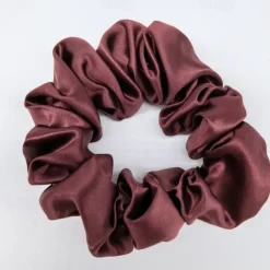 Silk Hair Scrunchies Ties for Frizz & Breakage Prevention, 100% Mulberry, No Damage, Elastic Ponytail Holders, 1Pc