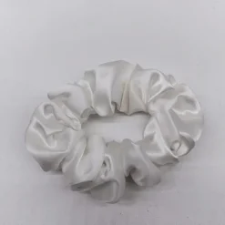 Silk Hair Scrunchies Ties for Frizz & Breakage Prevention, 100% Mulberry, No Damage, Elastic Ponytail Holders, 1Pc