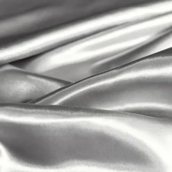 Silk Satin Fitted Sheet Bedding Fitted Sheet King/Queen/Double/Twin Size Deep Pocket Hotel Home Bedroom Wrinkle Fade Stain Resistant Soft