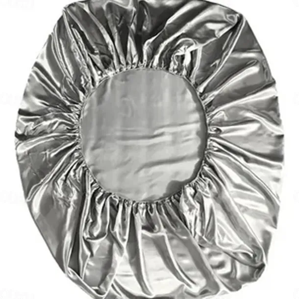 Silk Satin Fitted Sheet Bedding Fitted Sheet King/Queen/Double/Twin Size Deep Pocket Hotel Home Bedroom Wrinkle Fade Stain Resistant Soft