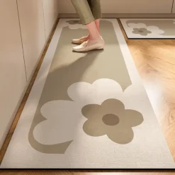 Simple Area Rug Kitchen Mat Non-Slip Oil Proof Floor Mat Livingroom Rug Indoor Outdoor Mat Bedroom Decor Bathroom Mat Entrance Rug Door Mat