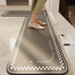 Simple Area Rug Kitchen Mat Non-Slip Oil Proof Floor Mat Livingroom Rug Indoor Outdoor Mat Bedroom Decor Bathroom Mat Entrance Rug Door Mat