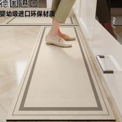 Simple Area Rug Kitchen Mat Non-Slip Oil Proof Floor Mat Livingroom Rug Indoor Outdoor Mat Bedroom Decor Bathroom Mat Entrance Rug Door Mat