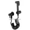 Single hole Bidet BlackToilet Handheld bidet Sprayer Self-Cleaning Contemporary