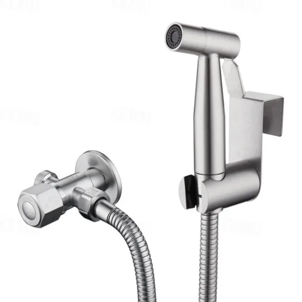 Single hole Bidet Stainless Steel Self-Cleaning Contemporary / Single Handle One Hole