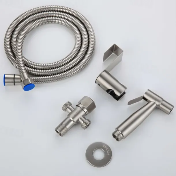 Single hole Bidet Stainless Steel Self-Cleaning Contemporary / Single Handle One Hole