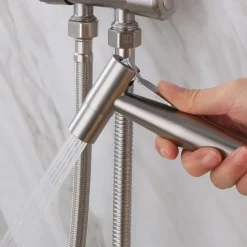 Single hole Bidet Stainless Steel Self-Cleaning Contemporary / Single Handle One Hole