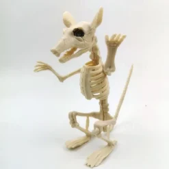 Skeleton Model, 3D Animal Sculpture Resin Crafts, for Pose Skeleton Prop Indoor/Outdoor, Halloween Decoration