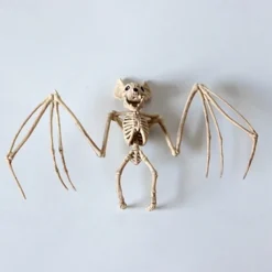 Skeleton Model, 3D Animal Sculpture Resin Crafts, for Pose Skeleton Prop Indoor/Outdoor, Halloween Decoration