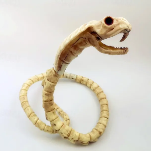 Skeleton Model, 3D Animal Sculpture Resin Crafts, for Pose Skeleton Prop Indoor/Outdoor, Halloween Decoration