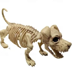 Skeleton Model, 3D Animal Sculpture Resin Crafts, for Pose Skeleton Prop Indoor/Outdoor, Halloween Decoration