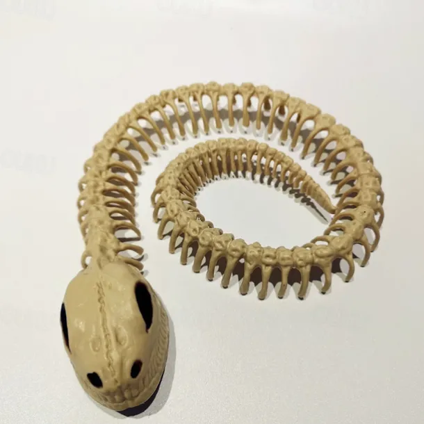 Skeleton Model, 3D Animal Sculpture Resin Crafts, for Pose Skeleton Prop Indoor/Outdoor, Halloween Decoration