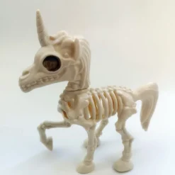 Skeleton Model, 3D Animal Sculpture Resin Crafts, for Pose Skeleton Prop Indoor/Outdoor, Halloween Decoration