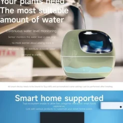 Smart Flowerpots,Smart Pet Planter,Ai Planter,Intelligent Flowerpots,Multiple Expressions,7 Smart Sensors, and Ai Chips Make Raising Plants Easy and Fun for Living Room,Plant-Free