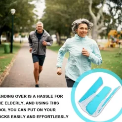 Sock Aid Kit,Sock Helper-Easy on,Easy Off Tools for Seniors, Donner for Elderly, Senior, Pregnant, Diabetics - Pull Up Assistance Help, Pulling Assist Device,Socks Helper