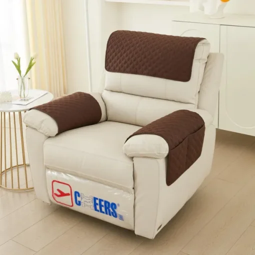 Sofa Armrest Cover Couch Armrest Mat Water Resistant Backret Cover Soft Protector for Chairs Couch Sofa Armchair Slipcovers Recliner Sofa
