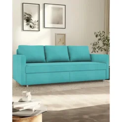 Sofa Bed Cover Velvet Futon Cover Solid Color Quilted Slipcovers Frihetcover Litb Prime Cover