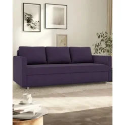 Sofa Bed Cover Velvet Futon Cover Solid Color Quilted Slipcovers Frihetcover Litb Prime Cover