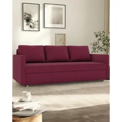 Sofa Bed Cover Velvet Futon Cover Solid Color Quilted Slipcovers Frihetcover Litb Prime Cover