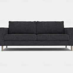 Sofa Cover 3 Seater Solid Color Slipcovers KARLcover LITB PRIME cover