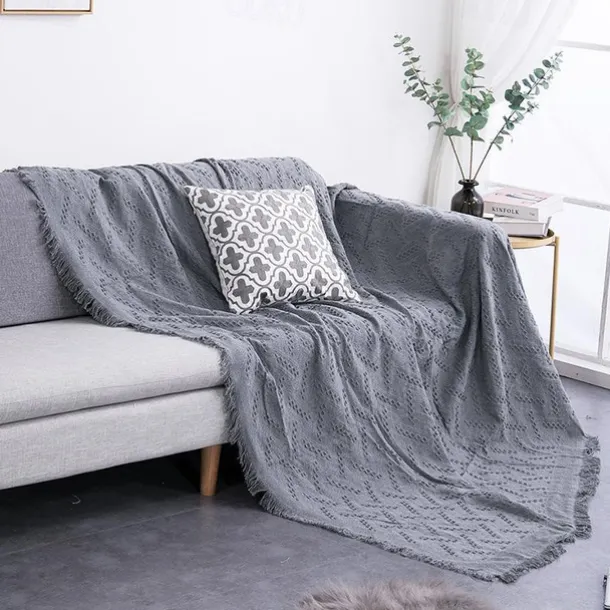 Sofa Cover Boho Sofa Blanket Throw Towel for Sectional Couch Armchair Loveseat 4 or 4 or 3 Seater L Shape Anti-Scratch Cat Washable