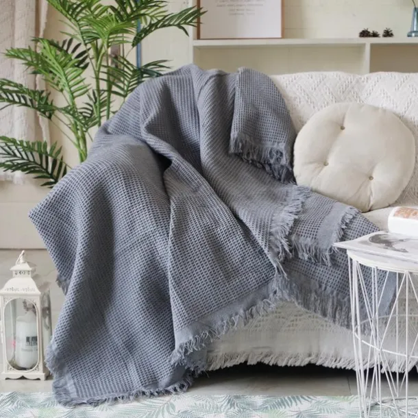 Sofa Cover Boho Sofa Blanket Throw Towel for Sectional Couch Armchair Loveseat 4 or 4 or 3 Seater L Shape Anti-Scratch Cat Washable