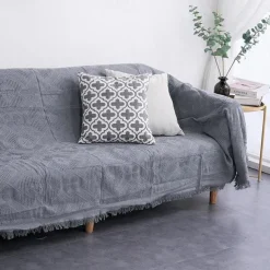 Sofa Cover Boho Sofa Blanket Throw Towel for Sectional Couch Armchair Loveseat 4 or 4 or 3 Seater L Shape Anti-Scratch Cat Washable