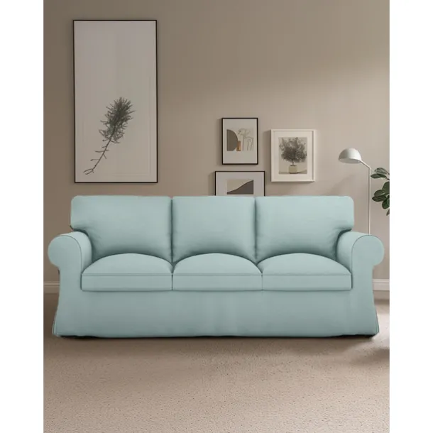 Sofa Cover for Armchair, Loveseat, 3 Seat, Cotton Cover for The Ektorp Chair, Arm Chair One Seat Couch Slipcover Replacement Not Fit LITB PRIME cover Ektcover