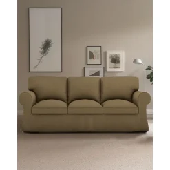 Sofa Cover for Armchair, Loveseat, 3 Seat, Cotton Cover for The Ektorp Chair, Arm Chair One Seat Couch Slipcover Replacement Not Fit LITB PRIME cover Ektcover