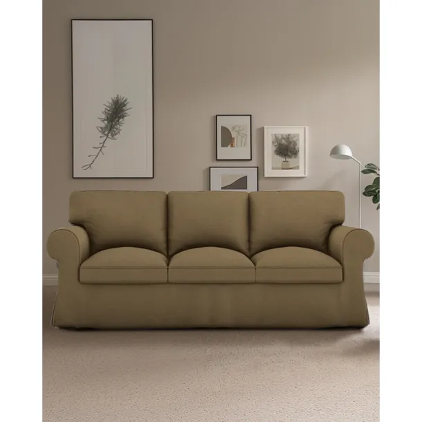 Sofa Cover for Armchair, Loveseat, 3 Seat, Cotton Cover for The Ektorp Chair, Arm Chair One Seat Couch Slipcover Replacement Not Fit LITB PRIME cover Ektcover