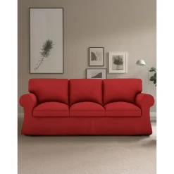 Sofa Cover for Armchair, Loveseat, 3 Seat, Cotton Cover for The Ektorp Chair, Arm Chair One Seat Couch Slipcover Replacement Not Fit LITB PRIME cover Ektcover