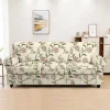Sofa Cover Plants Yarn Dyed Polyester Slipcovers - Stylish Botanical Design - Soft and Durable Polyester Fabric - Protects and Revitalizes Your Sofa