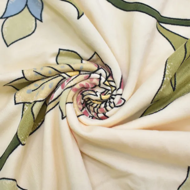 Sofa Cover Plants Yarn Dyed Polyester Slipcovers - Stylish Botanical Design - Soft and Durable Polyester Fabric - Protects and Revitalizes Your Sofa