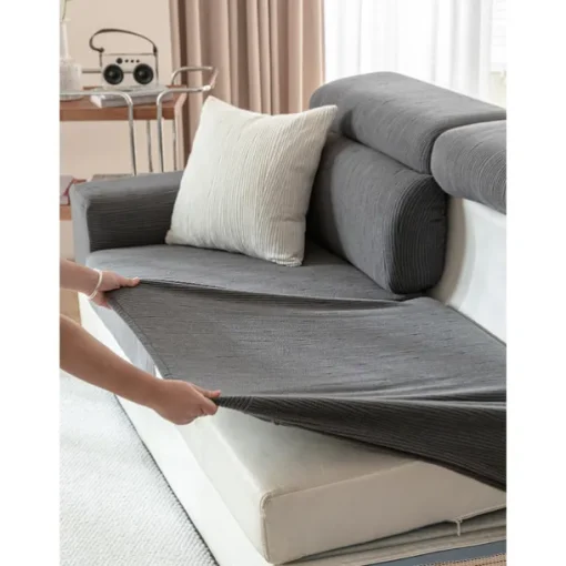 Sofa Cover Seat Cushion Cover Geometric Printed Polyester Slipcovers