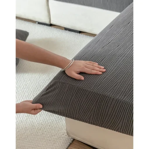 Sofa Cover Seat Cushion Cover Geometric Printed Polyester Slipcovers