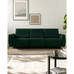 Sofa Cover Solid Color Quilted Polyester Slipcovers Furniture Protector