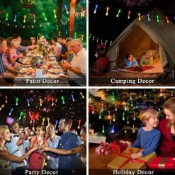 Solar Outdoor String Lights, Total 10M-100Leds Teardrop Water Drop Lights, Solar Christmas Lights Outdoor Waterproof for Garden Patio Yard Tree Party Christmas Decor