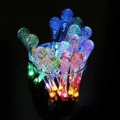 Solar Outdoor String Lights, Total 10M-100Leds Teardrop Water Drop Lights, Solar Christmas Lights Outdoor Waterproof for Garden Patio Yard Tree Party Christmas Decor