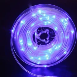 Solar Power String Light 20M 30M 50M with Remote Control Thanksgiving Christmas Outdoor Party Garden Decoration Fairy Lights Plug-in Dual Purpose Gypsophila Copper Wire Lights Set 24V