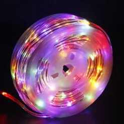 Solar Power String Light 20M 30M 50M with Remote Control Thanksgiving Christmas Outdoor Party Garden Decoration Fairy Lights Plug-in Dual Purpose Gypsophila Copper Wire Lights Set 24V