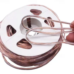 Solar Power String Light 20M 30M 50M with Remote Control Thanksgiving Christmas Outdoor Party Garden Decoration Fairy Lights Plug-in Dual Purpose Gypsophila Copper Wire Lights Set 24V