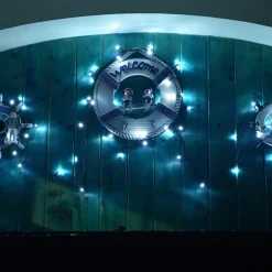 Solar Power String Light 50M-400LEDs 100M-800LEDs with Remote Control 8 Mode Flashing Timing Set Plug-in Dual Purpose Thanksgiving Christmas Outdoor Party Garden Decoration Fairy Lights Gypsophila 24V