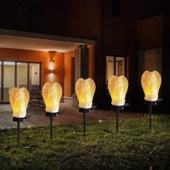 Solar Powered Garden Lights Owl Parrot Lawn Light Solar Lights Waterproof Solar Led Light Outdoor Decoration Solar Lamp Led Lights