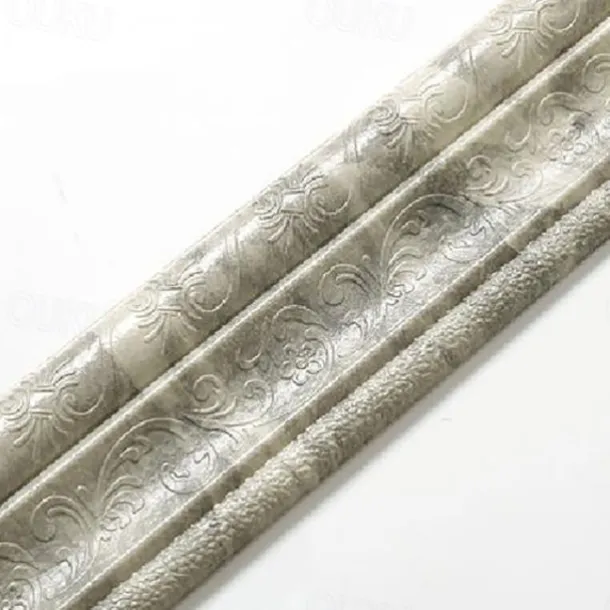 Solid Color 3D Wallpaper Border Waistline Baseboard Peel and Stick Self Adhesive Marble Waterproof PVC/Vinyl Modern Wall Decal for Room Multiple Size