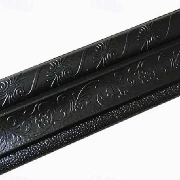 Solid Color 3D Wallpaper Border Waistline Baseboard Peel and Stick Self Adhesive Marble Waterproof PVC/Vinyl Modern Wall Decal for Room Multiple Size